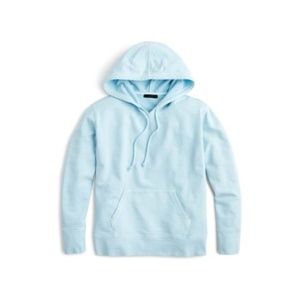 J. Crew Garment Dyed Light Blue Hoodie